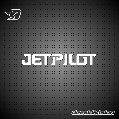 Jetpilot Logo Lettering Sticker
